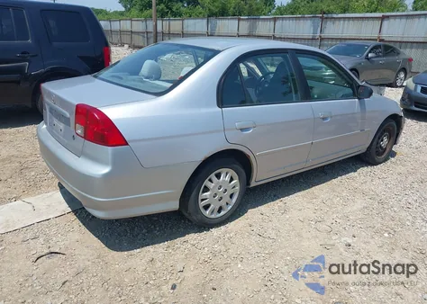 2005 Honda Civic Lx from USA, damaged, VIN 1HGES16505L031300
